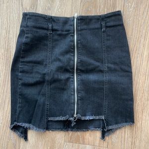 Zara High Waisted Mini Skirt